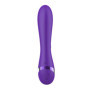Vibratore vaginale rabbit dildo vibrante doppio in silicone per clitoride