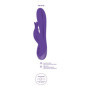 Vibratore vaginale rabbit dildo vibrante doppio in silicone per clitoride
