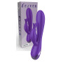Vibratore vaginale rabbit dildo vibrante doppio in silicone per clitoride