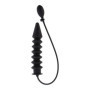 Fallo gonfiabile stimolatore anale in silicone con pompa