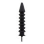 Fallo gonfiabile stimolatore anale in silicone con pompa