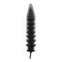 Fallo gonfiabile stimolatore anale in silicone con pompa