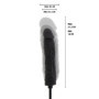 Dildo gonfiabile realistico stimolatore vaginale anale per coppie
