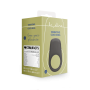 Anello fallico vibrante in silicone Vibrating Cock Ring Licorice Black