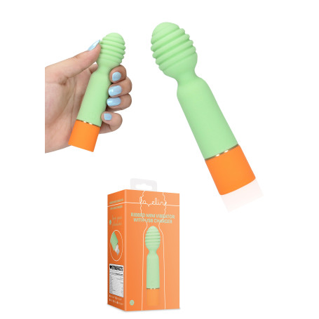Vibratore mini wand usb ricaricabile stimolatore vaginale