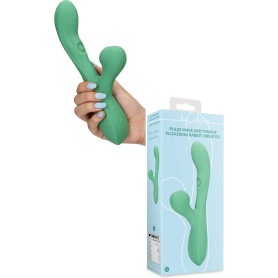 Vibratore rabbit con inpulsi e stimolatore clitoride