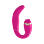 Vibratore vaginale con succhia clitoride My G fucsia