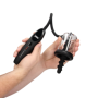 Pompa anale ricaricabile con plug stimolatore anale in silicone con aspirazione