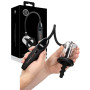 Pompa anale ricaricabile con plug stimolatore anale in silicone con aspirazione