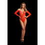 Body in pizzo sexy rosso intimo aperto lingierie erotica ONE SIZE