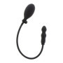 Plug gonfiabile nero stimolatore dilatatore anale in silicone sex toys