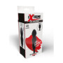 Plug gonfiabile nero stimolatore dilatatore anale in silicone sex toys