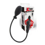 Plug gonfiabile nero stimolatore dilatatore anale in silicone sex toys