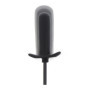 Plug anale gonfiabile in silicone nero dildo dilatatore anal butt