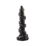 Dildo realistico tentacolo con ventosa stimolatore anale vaginale black