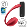 Vibratore Indossabile Stimolatore Vaginale Clitoride in Silicone con App