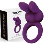 Anello fallico con vibrazione ritardante stimolatore clitoride in silicone