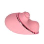 Vibratore a forma di cuore stimolatore clitoride vaginale portatile ricaricabile in silicone