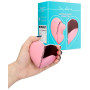Vibratore a forma di cuore stimolatore clitoride vaginale portatile ricaricabile in silicone