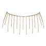 Catena regolabile con strass gold accessorio glemour erotico sexy