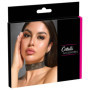 Collana choker con strass accessorio erotico collarino per donna sensuale