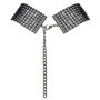Collana choker con strass accessorio erotico collarino per donna sensuale