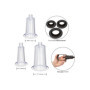 Kit pompa stimolatore seno clitoride 3 pz massaggiatore ad aspirazione