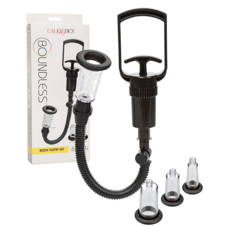 Kit pompa stimolatore seno clitoride 3 pz massaggiatore ad aspirazione