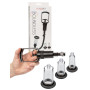 Kit pompa stimolatore seno clitoride 3 pz massaggiatore ad aspirazione