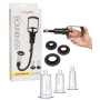 Kit pompa stimolatore seno clitoride 3 pz massaggiatore ad aspirazione