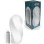 Masturbatore maschile per il pene size medium manicotto con texture massaggiatore pene