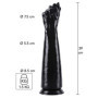 Mano fallo realistico XXXL dildo anale vaginale per fisting con ventosa