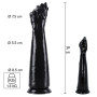 Mano fallo realistico XXXL dildo anale vaginale per fisting con ventosa