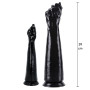 Mano fallo realistico XXXL dildo anale vaginale per fisting con ventosa