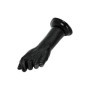 Mano pugno realistico XL stimolatore anale vaginale fallo per fisting con ventosa black