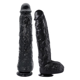 Fallo realistico gigante XXXL fisting vaginale anale estremo con ventosa