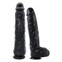 Fallo realistico gigante XXXL fisting vaginale anale estremo con ventosa