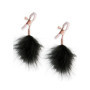 Pinze per Capezzoli Con Piume