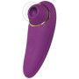 Vibratore stimolatore succhia clitoride con aspirazione ricaricabile in silicone