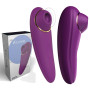 Vibratore stimolatore succhia clitoride con aspirazione ricaricabile in silicone