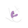 Vibratore succhia clitoride indossabile stimolatore vaginale punto-g ricaricabile Air Pressure