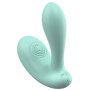 Vibratore indossabile stimolatore clitoride vaginale in silicone ricaricabile sextoys per lei