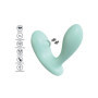 Vibratore indossabile stimolatore clitoride vaginale in silicone ricaricabile sextoys per lei