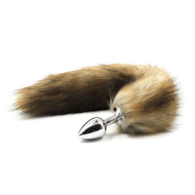 Plug Anale in metallo con Coda Fox Tail