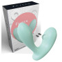 Vibratore indossabile stimolatore clitoride vaginale in silicone ricaricabile sextoys per lei