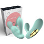 Vibratore indossabile stimolatore clitoride vaginale in silicone ricaricabile sextoys per lei