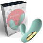 Vibratore indossabile stimolatore clitoride vaginale in silicone ricaricabile sextoys per lei