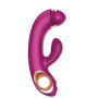 Vibratore rabbit in silicone fallo vibrante stimolatore clitoride vaginale ricaricabile