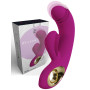 Vibratore rabbit in silicone fallo vibrante stimolatore clitoride vaginale ricaricabile
