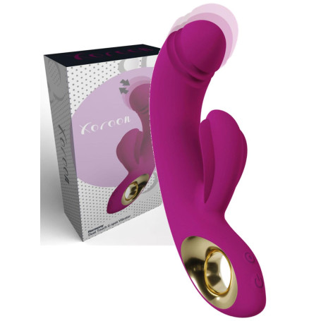 Vibratore rabbit in silicone fallo vibrante stimolatore clitoride vaginale ricaricabile
